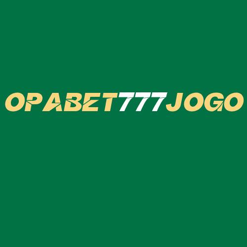 Logo da OPABET777JOGO