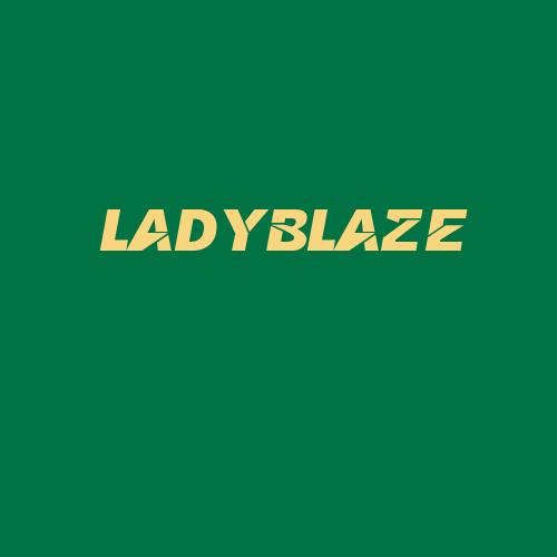 Logo da LADYBLAZE